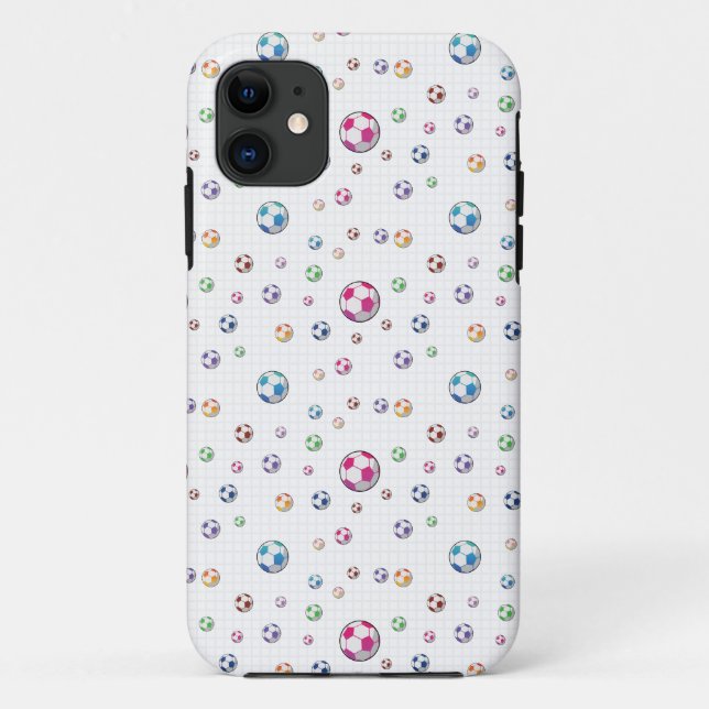 Goal Soccer Pattern Case-Mate iPhone Case (Back)