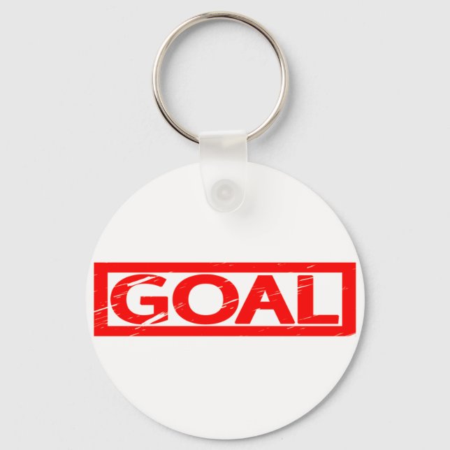 Goal Stamp Key Ring (Front)