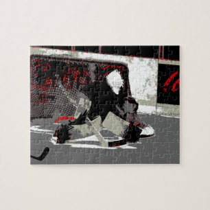 Goal Stopper - Ice Hockey Goalie Jigsaw Puzzle