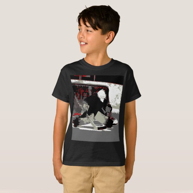 Goal Stopper - Ice Hockey Goalie T-Shirt (Front Full)