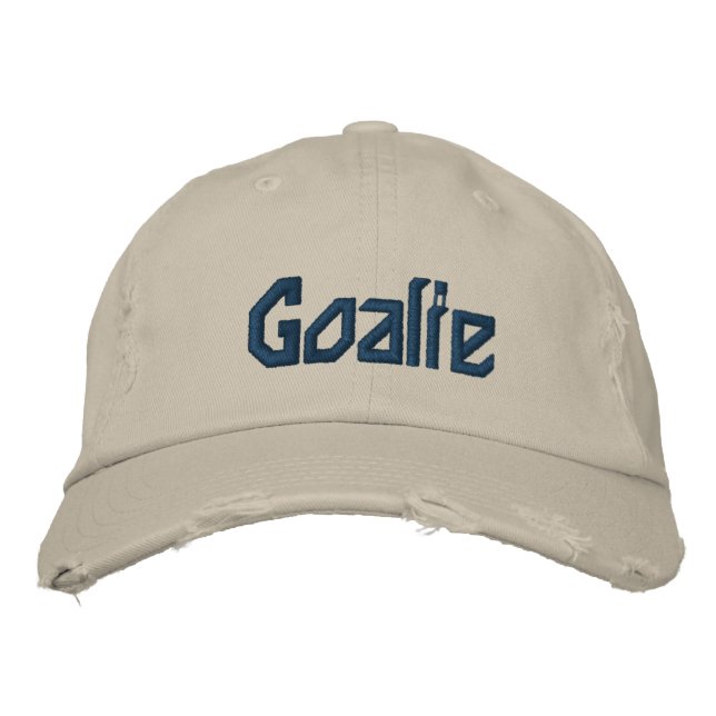 Goalie Baseball Cap (Front)