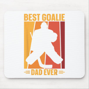Goalie Dad Ice Hockey Ice Hockey Player Hockey Coa Mouse Mat