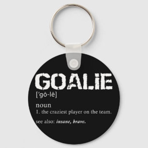 Goalie Definition Soccer Goalie Key Ring