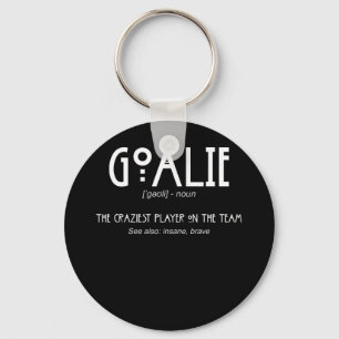 Goalie Gear Goalkeeper Definition Soccer Hockey Key Ring