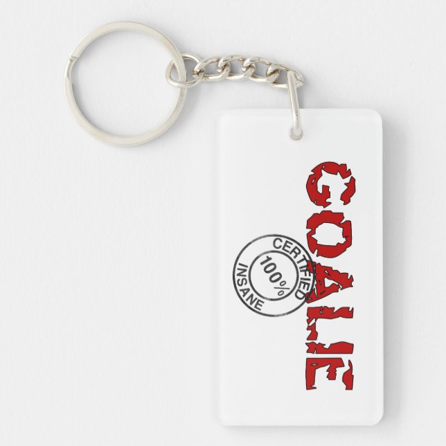 Goalie Keychain (Front)