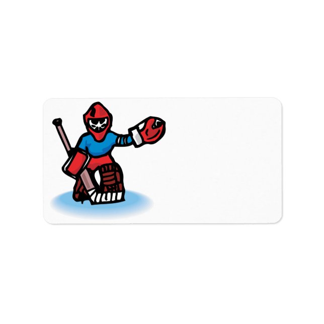 Goalie Label (Front)