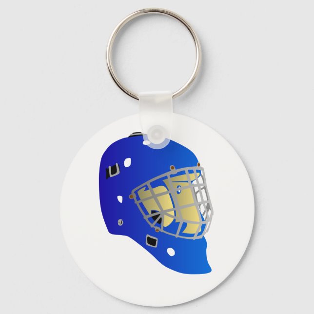 Goalie Mask Key Ring (Front)