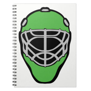 Goalie Mask Notebook