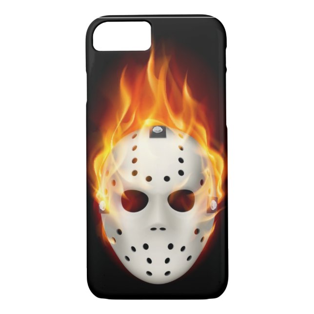 GOALIE ON FIRE Case-Mate iPhone CASE (Back)