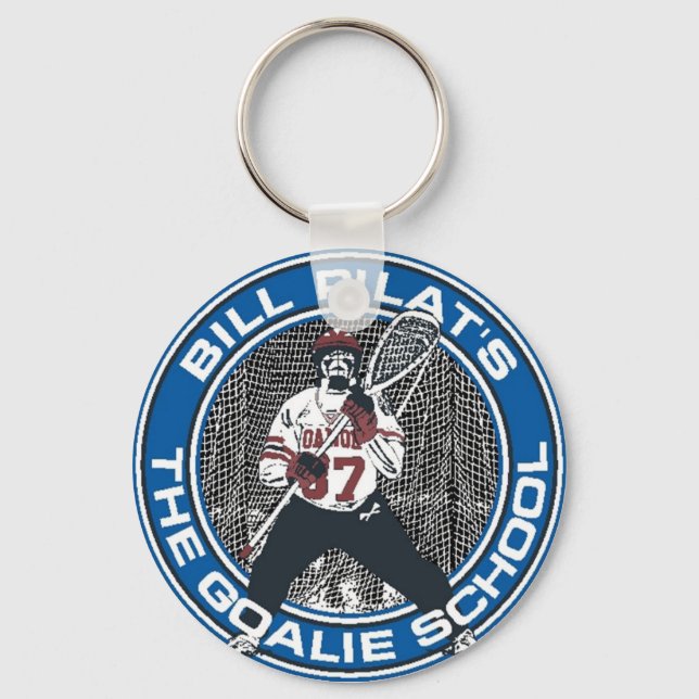 Goalie School Key Chain (Front)