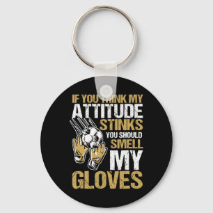 Goalie Soccer Goalkeeper Sport Player Goaltender T Key Ring