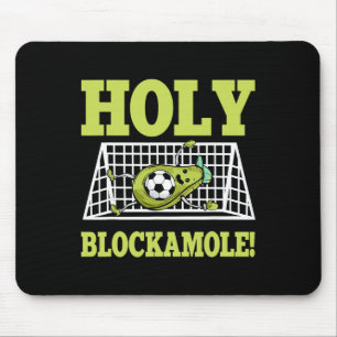 Goalie Soccer Player Goalkeeper Guacamole Lover Go Mouse Mat