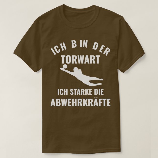goalkeeper 2 T-Shirt (Design Front)