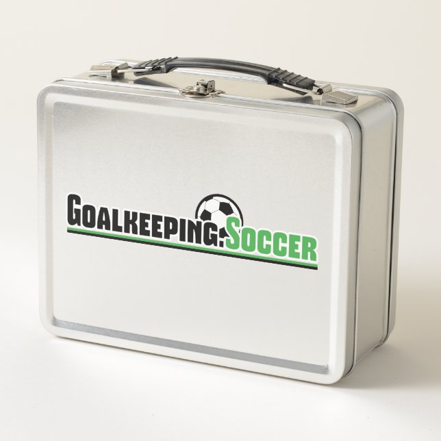 Goalkeeping.Soccer Lunch Box  (Front)