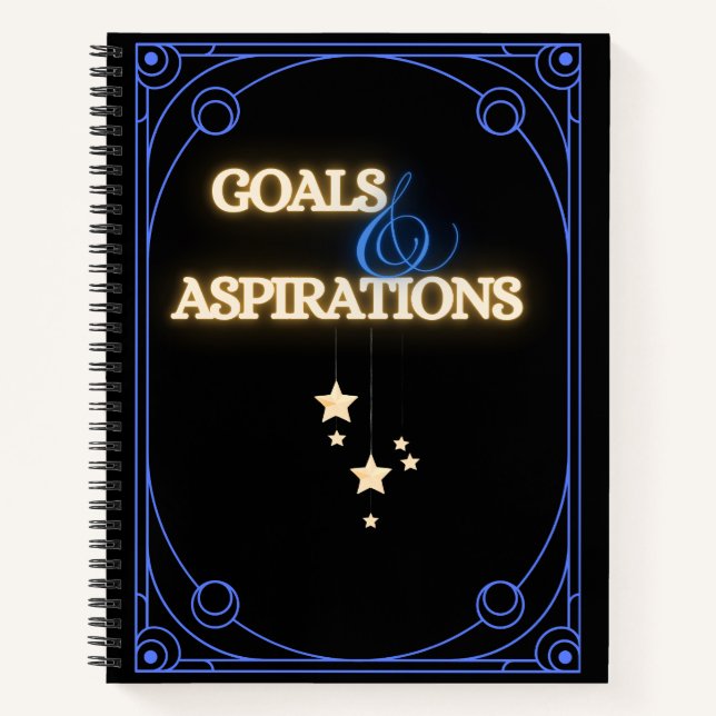 Goals & Aspirations  Notebook (Front)