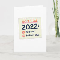 Goals for 2022: Survive, Forget 2021