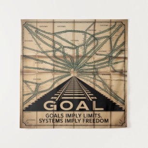 Goals Imply Limits. Systems Imply Freedom Tapestry