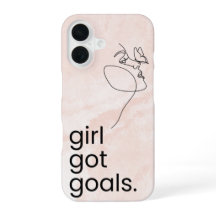 Goals in Glam iPhone Case