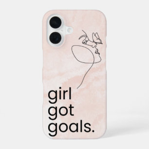 Goals in Glam iPhone Case