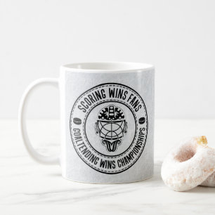 Goaltending Wins Championships Hockey Mug