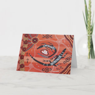 Goanna Dreaming Card
