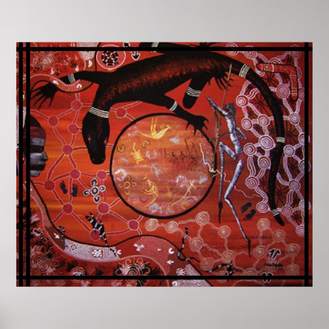 Goanna Dreaming Poster (Front)