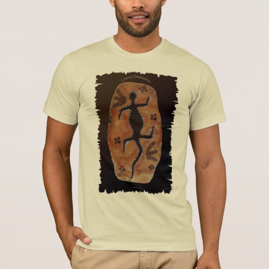 GOANNA DREAMTIME Australian Aboriginal Art T-Shirt