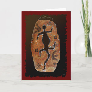 GOANNA DREAMTIME Note Card