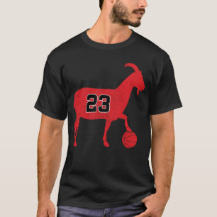 GOAT 23 Funny Basketball T-Shirt