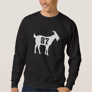 Goat 87 G.O.A.T. Number 87 Goat Sweatshirt