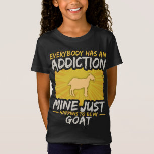 Goat Addiction Funny Farm Animal Lover T-Shirt