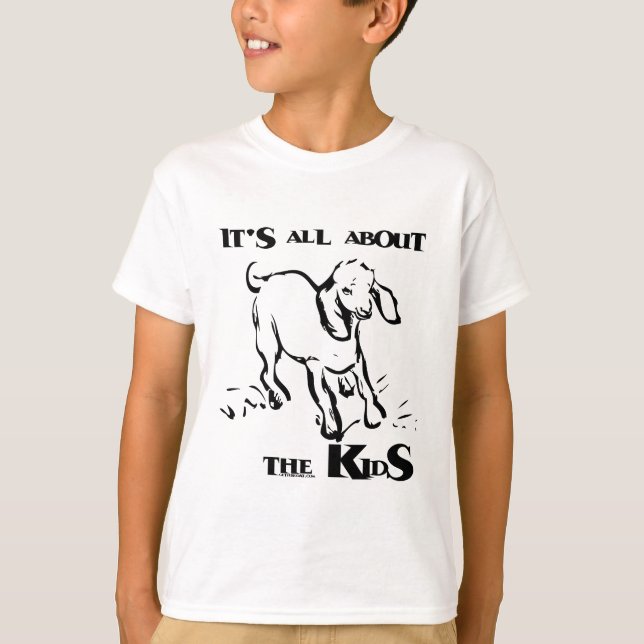 GOAT- All About the Kids T-Shirt (Front)