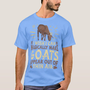Goat Animal Farm Husbandry  Farming Domestic Goat  T-Shirt