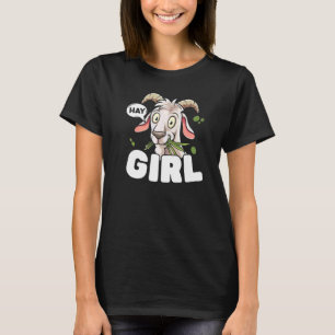 Goat Animal Farmer Goat Lady Rancher Farming 1 T-Shirt