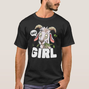 Goat Animal Farmer Goat Lady Rancher Farming 1 T-Shirt