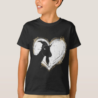 Goat Animal Lovers Farming Farmers Men Women  Leop T-Shirt