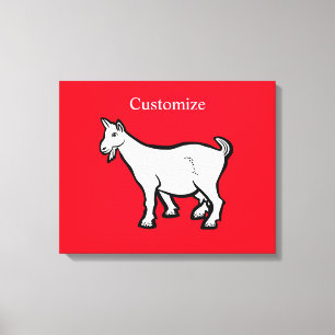 Goat Animal Thunder_Cove  Canvas Print