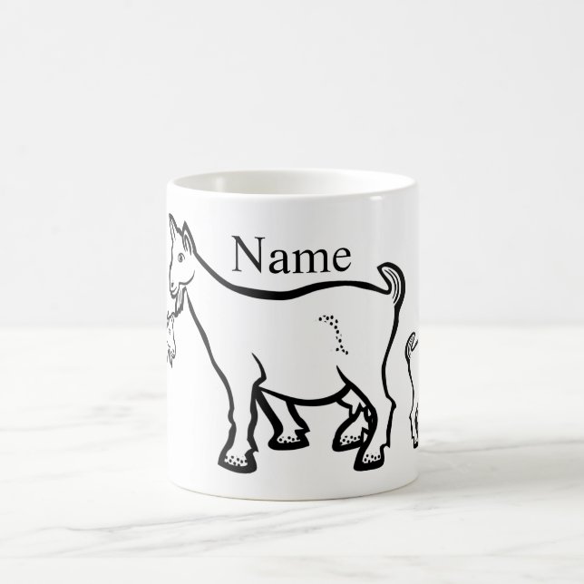 Goat Animal Thunder_Cove  Coffee Mug (Center)