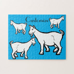 Goat Animal Thunder_Cove  Jigsaw Puzzle