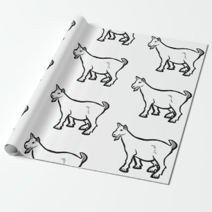 Goat Animal Thunder_Cove Wrapping Paper