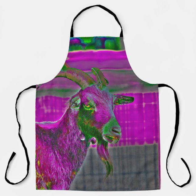 Goat Art Apron (Front)