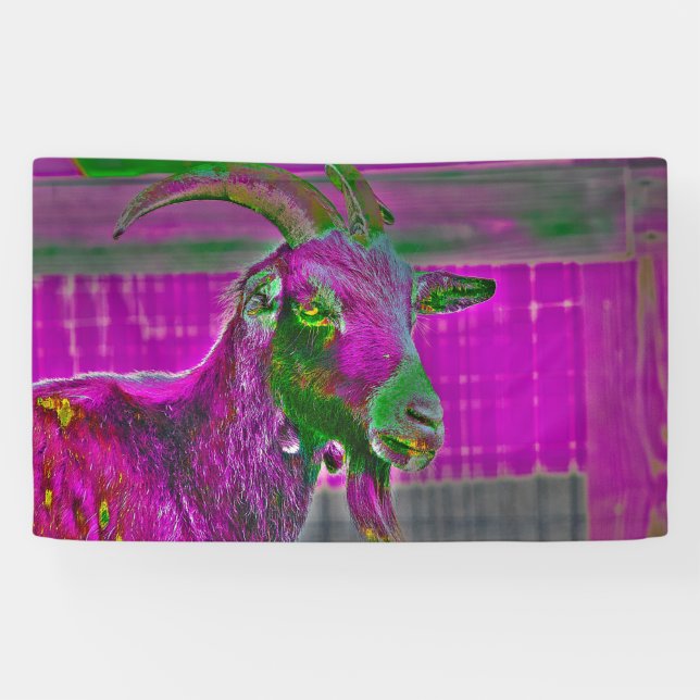 Goat Art Banner (Horizontal)