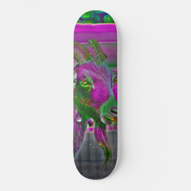 Goat Art Skateboard (Front)
