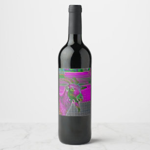 Goat Art Wine Label