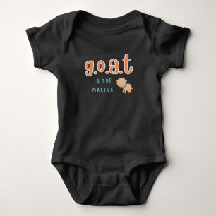 Goat Baby Body Suit Bodysuit