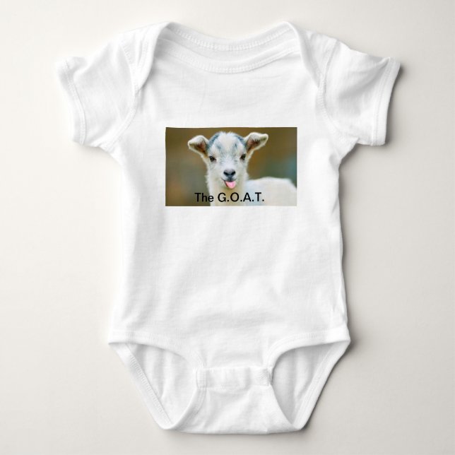 GOAT Baby Bodysuit (Front)