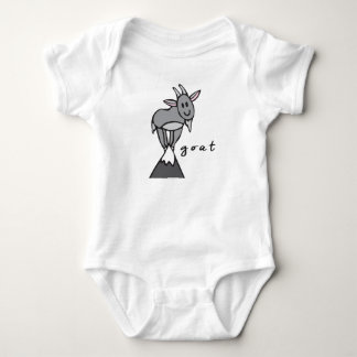 Goat Baby Bodysuit or One-Piece