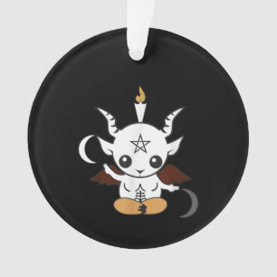 Goat Baphomet Halloween Gift Ornament