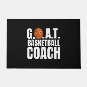 Goat Basketball Coach Gift Doormat