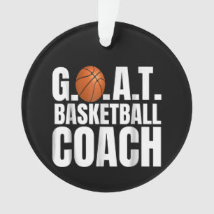 Goat Basketball Coach Gift Ornament